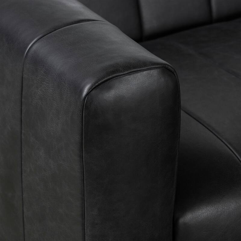 Poly & Bark Canale Sofa - Full Grain Genuine Italian Leather