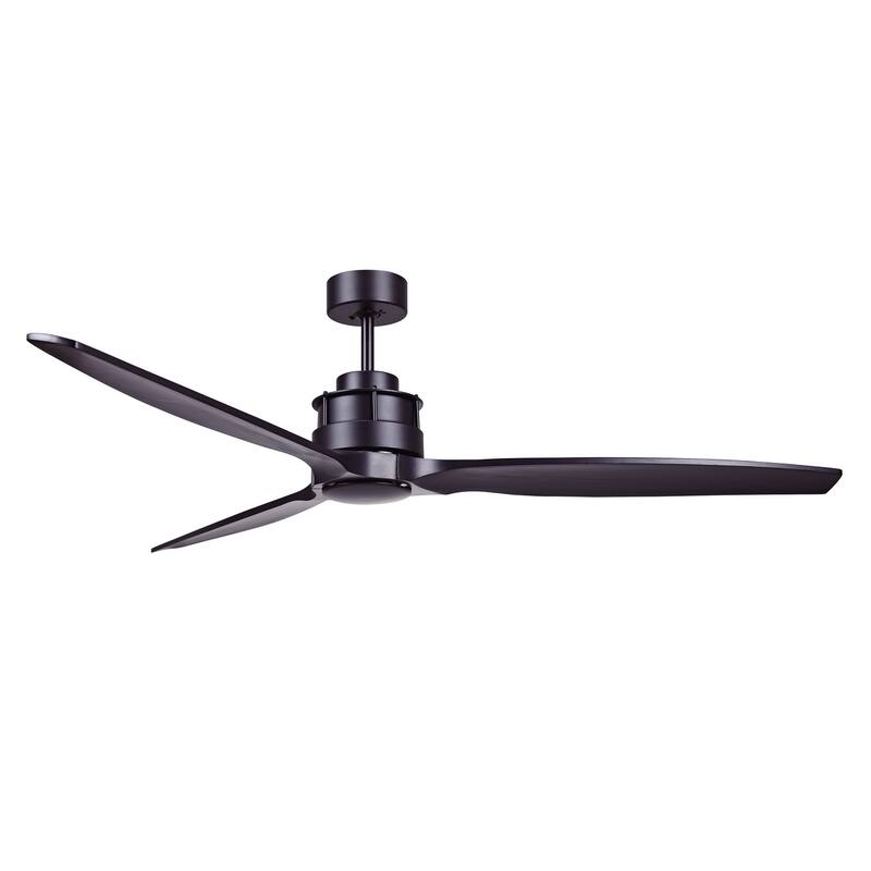 Lucci Air Akmani 60-inch DC Ceiling Fan - Black.