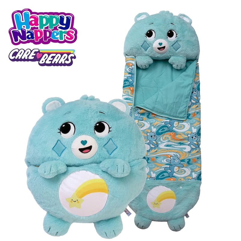 Happy Nappers: Care Bears Sleep Sack Medium - Wish Bear -3+