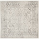 preview thumbnail 110 of 147, SAFAVIEH Adirondack Dakota Rustic Shabby Chic Distressed Rug 3' x 3' Square - Ivory/Silver