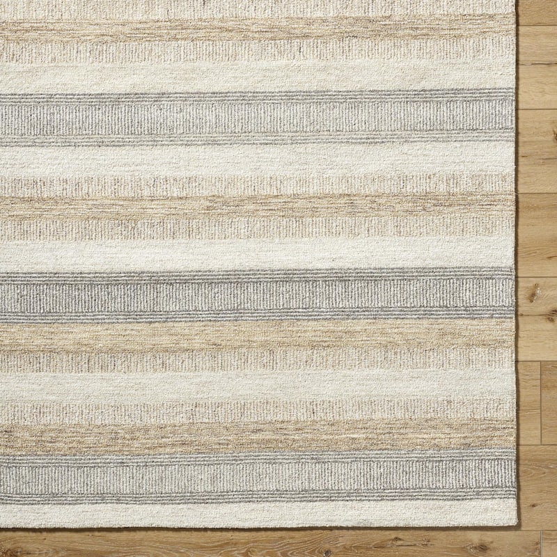 Livabliss Bohemian & Eclectic Bournemouth Stripe Area Rug