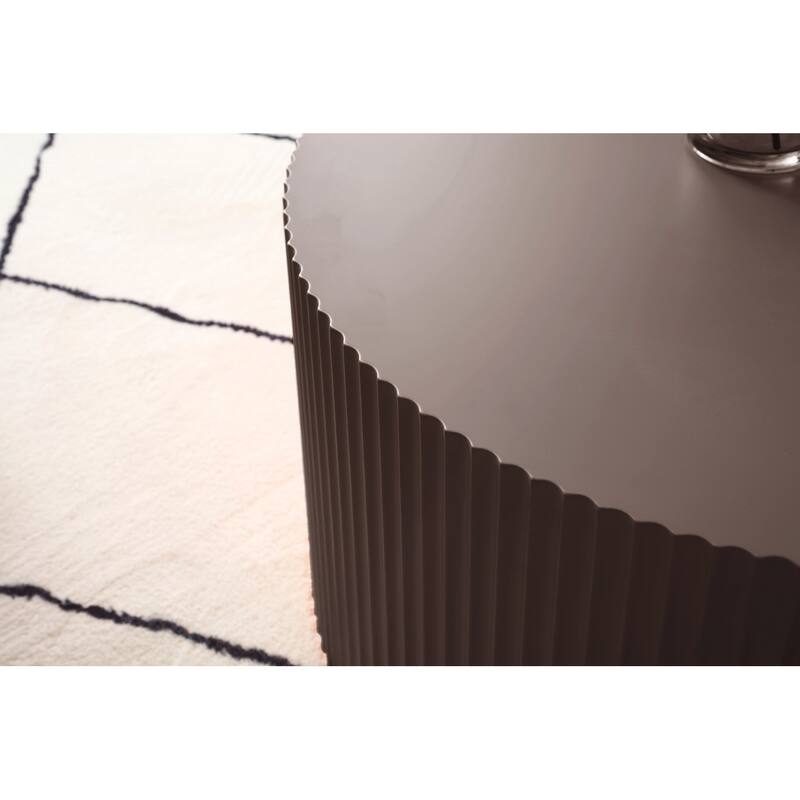 Artisanal Round MDF Coffee Table