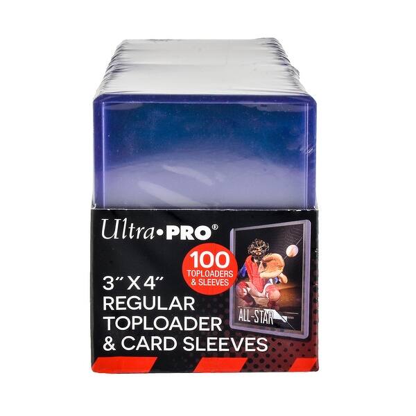 3" x 4" Regular Toploaders & Card Sleeves, 100ct - Bed Bath & Beyond - 40894210 3" x 4" Regular Toploaders & Card Sleeves, 100ct - Bed Bath & Beyond - 40894210