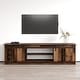 preview thumbnail 12 of 18, Meble Furniture Granero 04 TV Stand (79"W x 22"H) for up to 85" TVs - 78"W x 22"H Oldwood