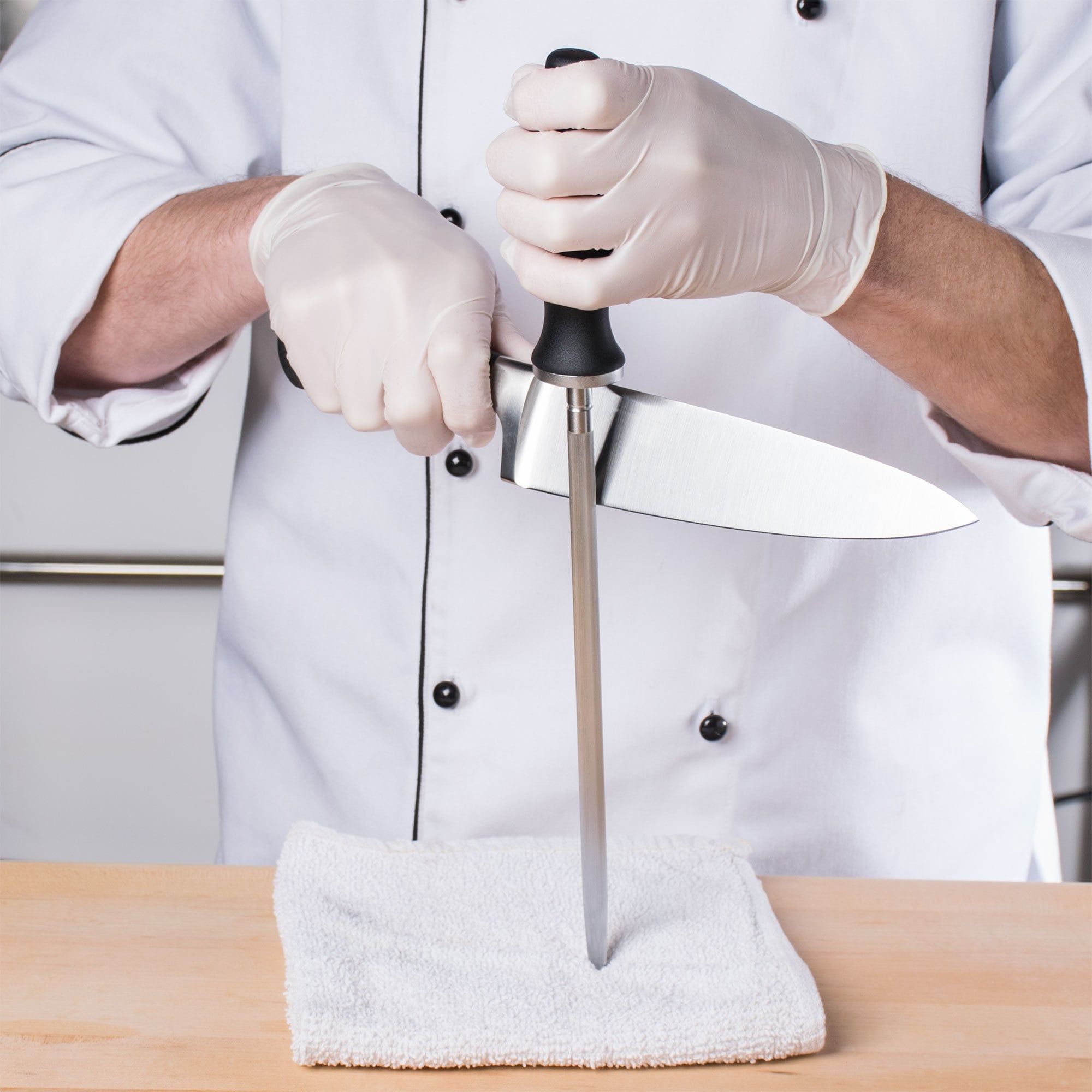 Mercer Culinary Genesis Knife Sharpening Steel, 10 Inch - Bed Bath & Beyond  - 31707762