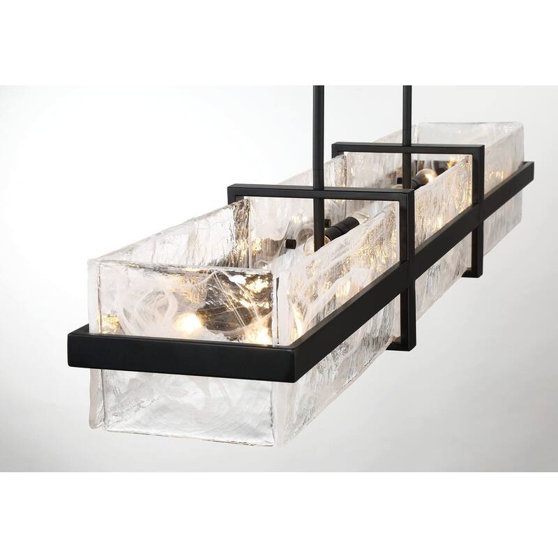 Minka Lavery 3617 Cloud Break 12 Light 48" Wide Linear Chandelier