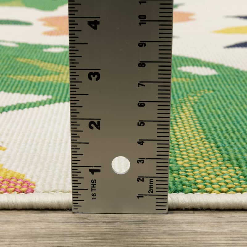 Harlowe Bold Floral Ivory/ Multi Area Rug