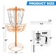 preview thumbnail 3 of 20, GSE™ Portable 12-Chain Disc Golf Targets Basket, Disc Golf Practice Goal Baskets