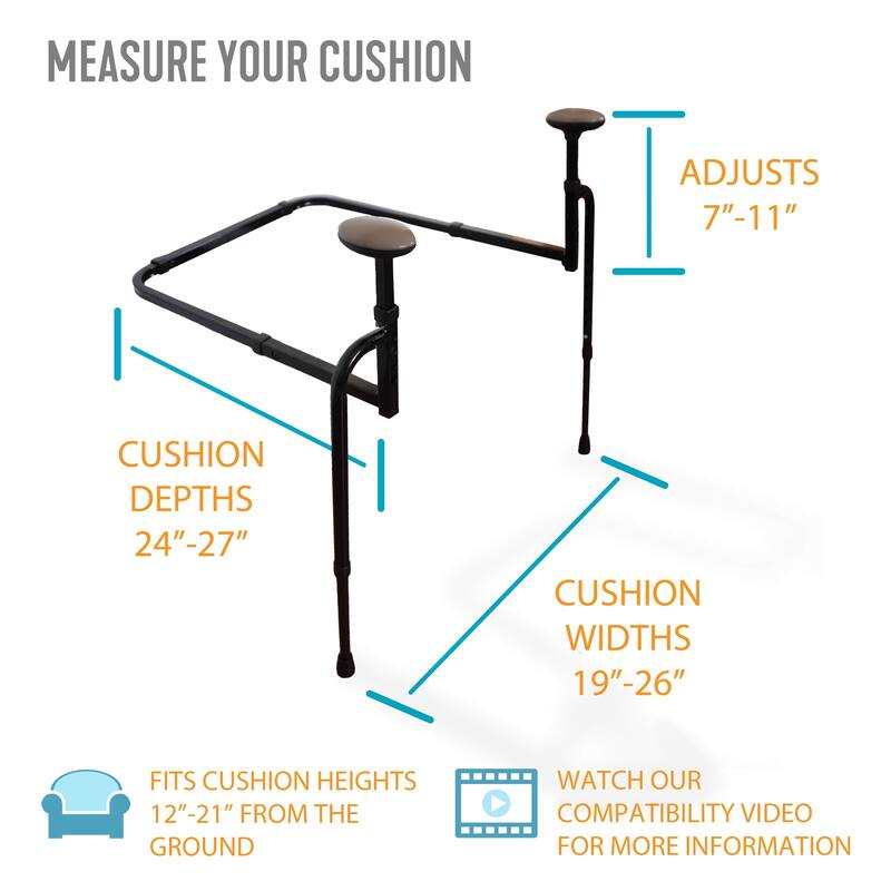 Stander EZ Stand-N-Go Standing Aid with Support Handles