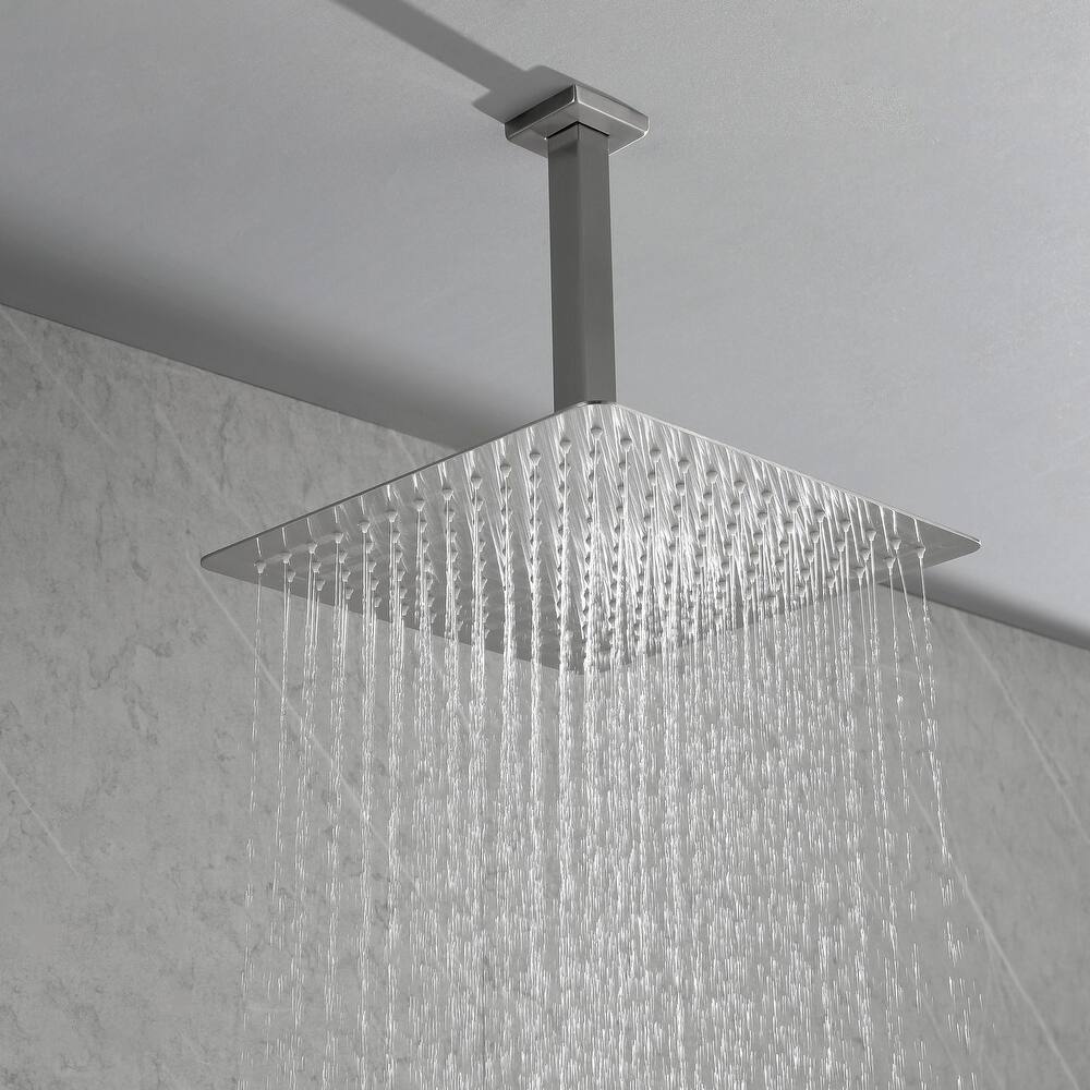 Bathroom Luxury High Pressure Waterfall Rain Shower Head