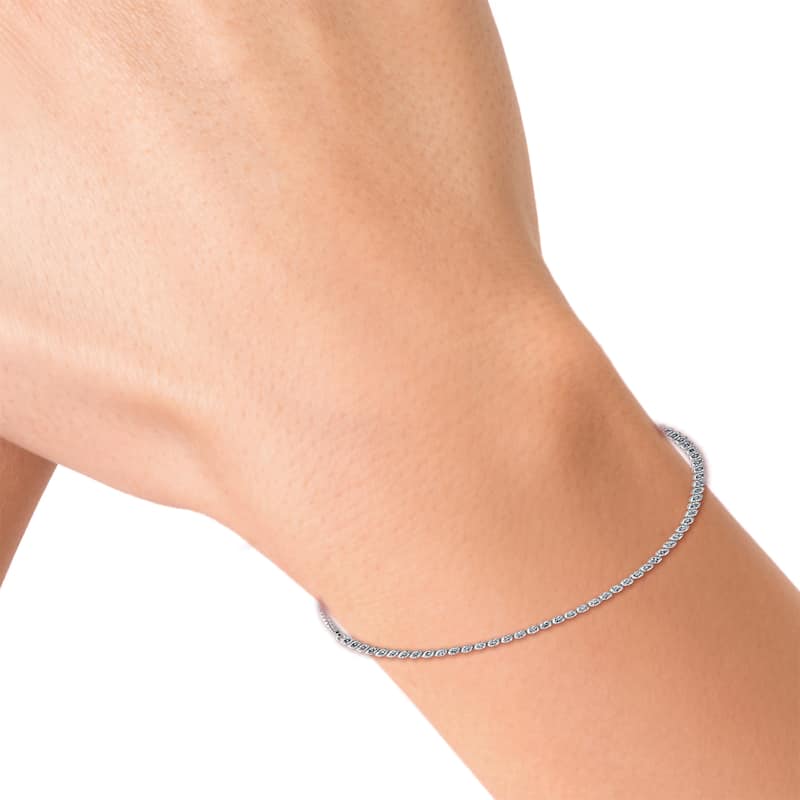 EFFY 14K White Gold Diamond Bracelet