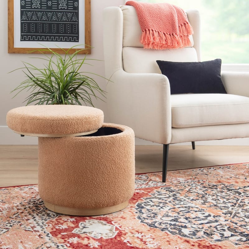 Rue Sherpa Storage Ottoman