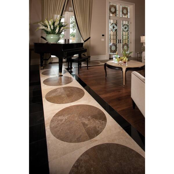 Mohawk® Absolute Black 24 x 24 Granite Floor and Wall Tile Mohawk® Absolute Black 24 x 24 Granite Floor and Wall Tile