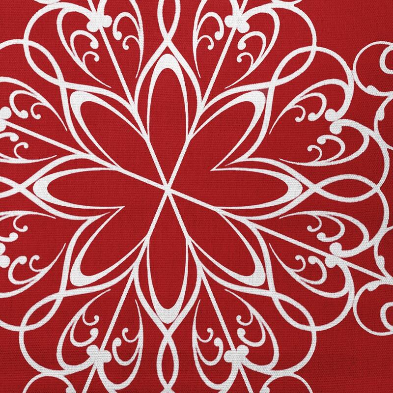 Snowflake Decorative Christmas Throw Pillow
