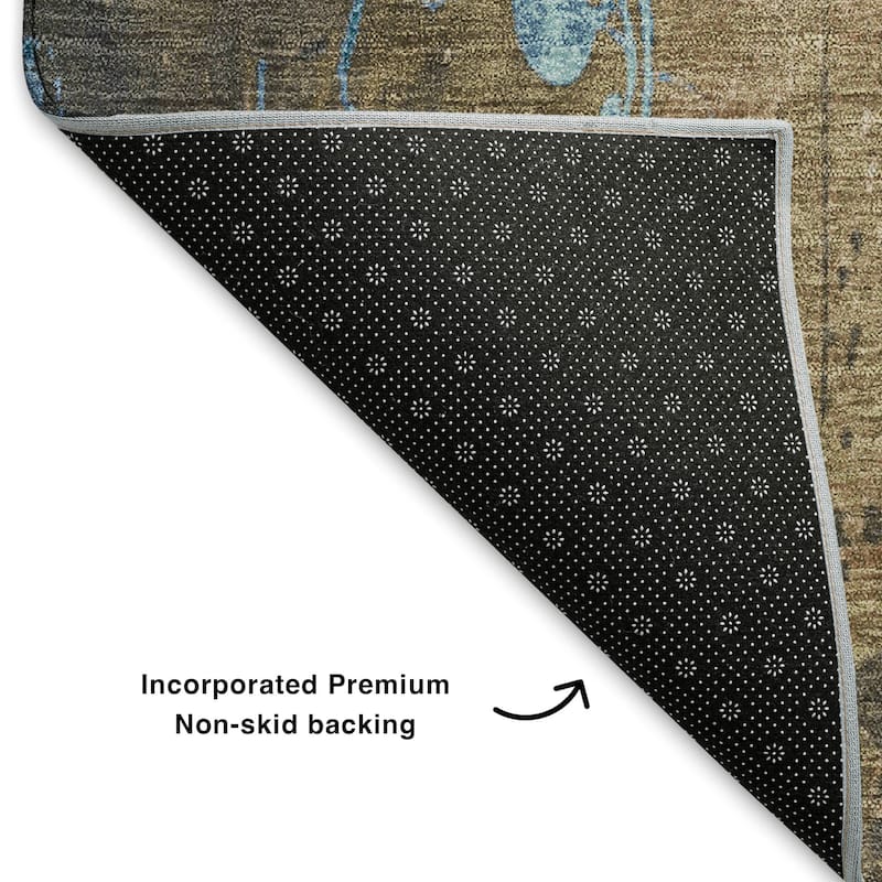Premium Washable Super Soft Modern Glam Mayfield Rug