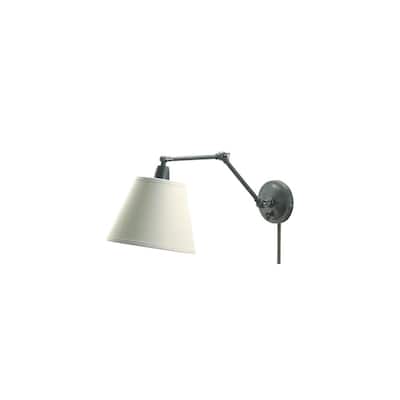 House of Troy Library 1 Light Plug In Wall Sconce