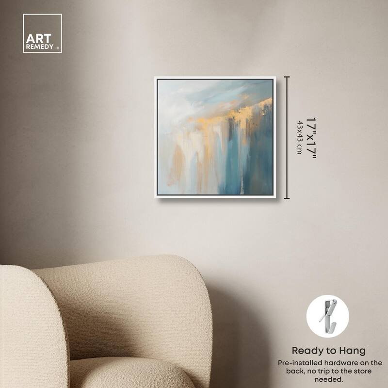 Golden Tears I Canvas by Art Remedy