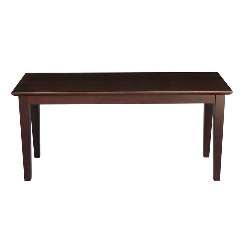 Shaker Style Bench - 39" x 14" - 39" x 14"