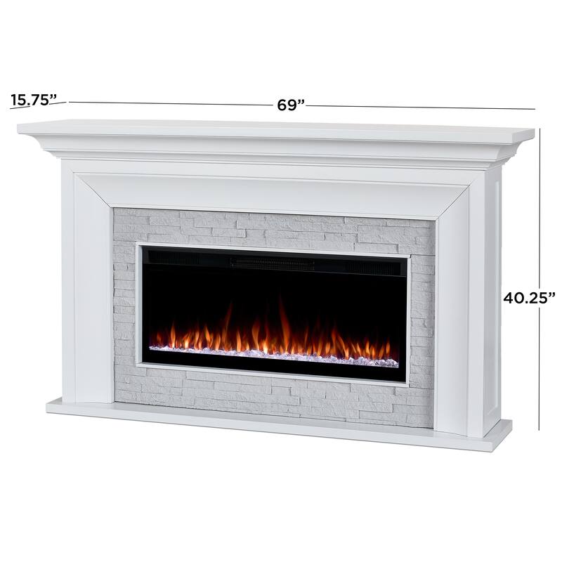 Sonia Smart Electric Landscape Fireplace by Real Flame