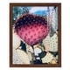 preview thumbnail 117 of 138, Pink Yellow Cactus III -Framed Print w/glass-Cherry Red 12x15 - Maple