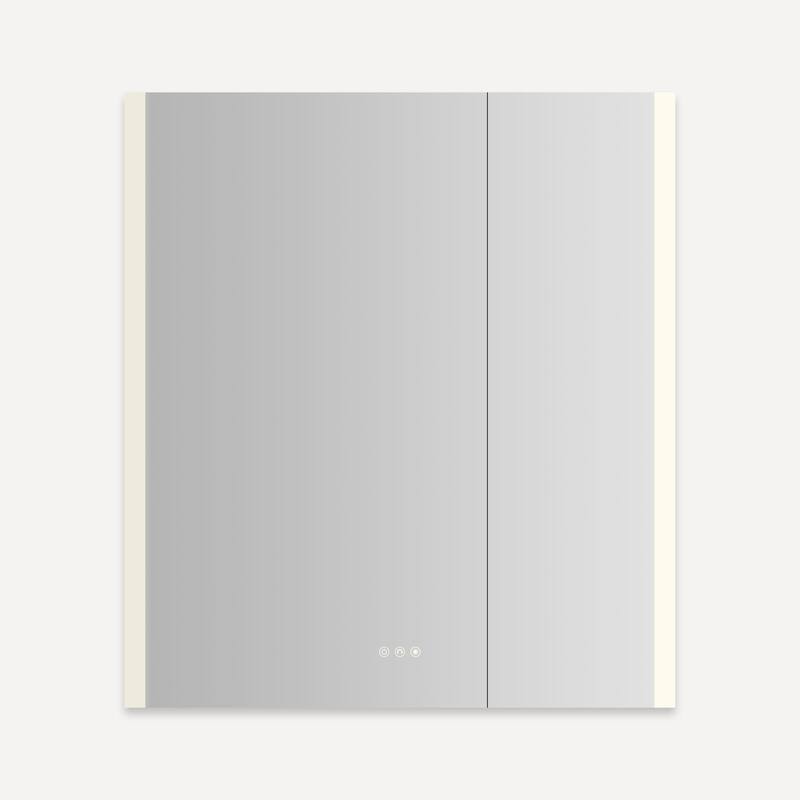 Robern AR3640D4FP2LE AiO Reserve 35-1/4" x 39-3/8" Lighted Frameless - Mirror - Mirrored Finish