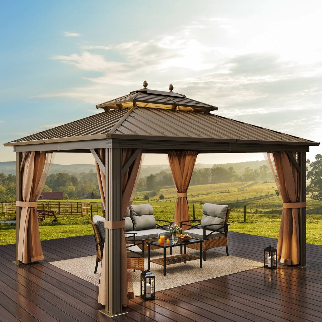 Outdoor Metal Canopy Gazebo