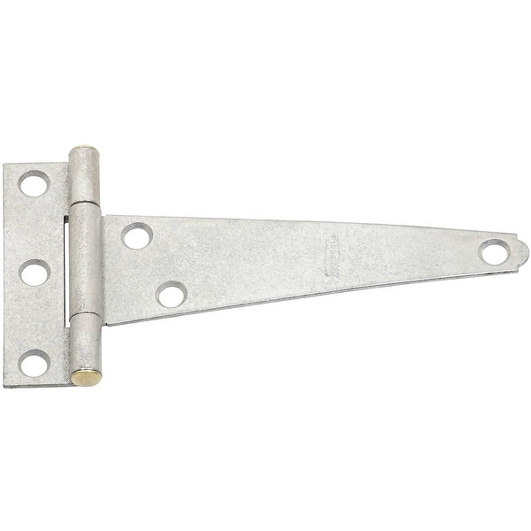 National Hardware N147-181 Hot Rolled Steel Chest Hinge 8 Hole Brass 1-1/2" x