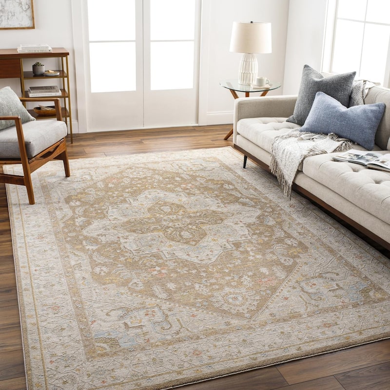 Livabliss Traditional Avant Garde Medallion Area Rug