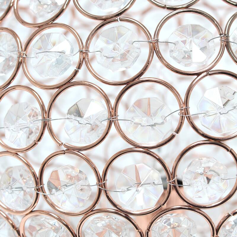 Crystal Ball Sequin Table Lamp