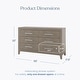 preview thumbnail 3 of 13, Child Craft Kieran 6-Drawer Double Dresser