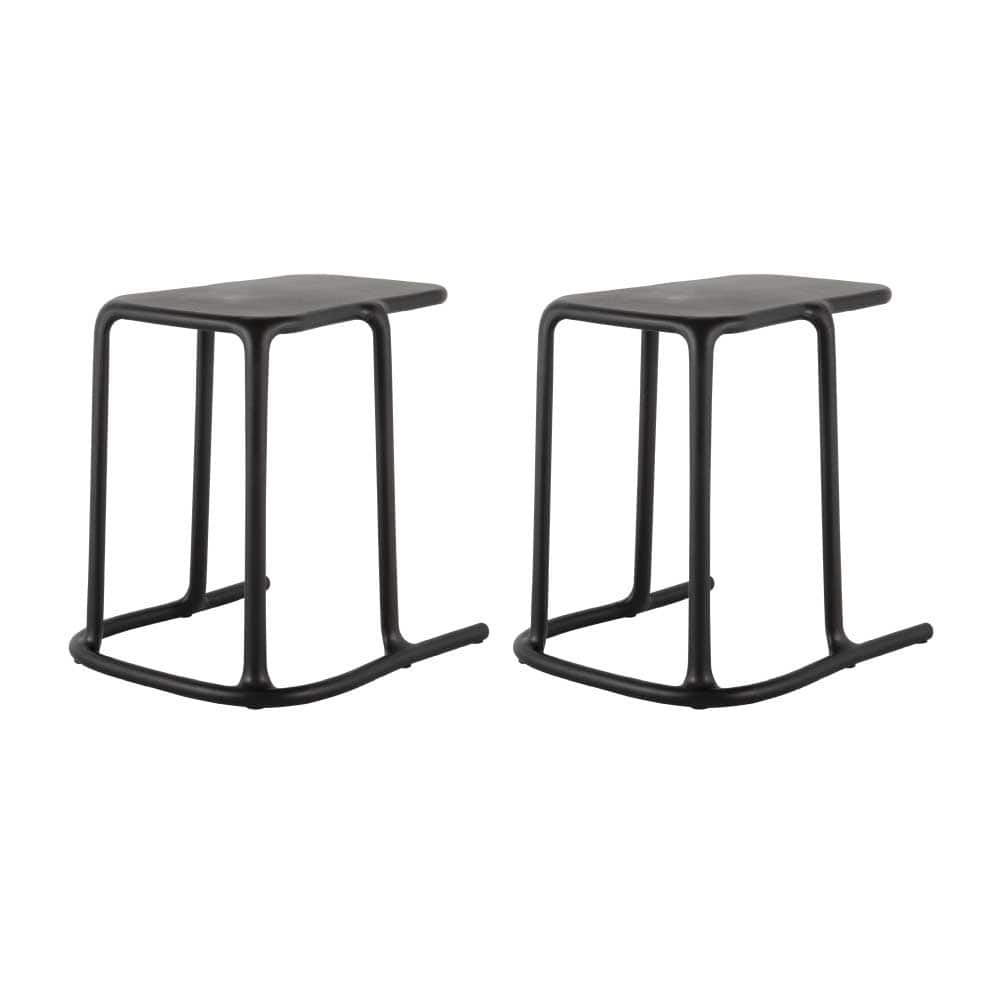 Lagoon Uno Resin C-Shape Side Table, Set of 2