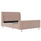 preview thumbnail 10 of 12, Little Seeds Valentina Upholstered Bed Frame Pink - Full