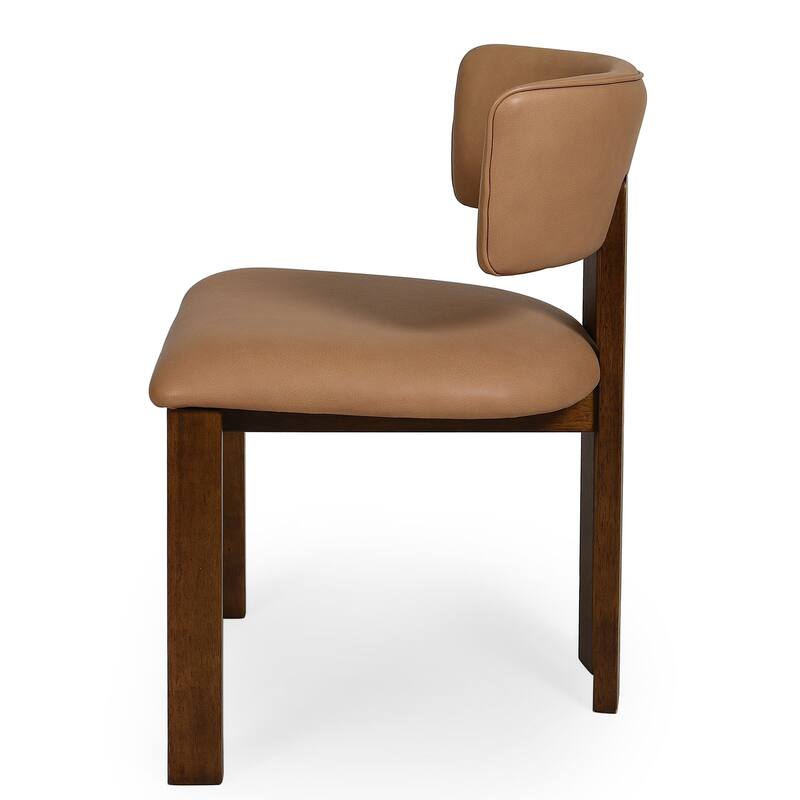 SAFAVIEH Couture Katiya Modern Solid Wood Dining Chair (Set of 2), Fully Assembled - 22"W x 22"D x 32"H