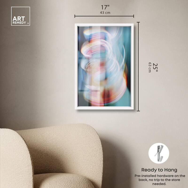 Swirling Light II Shadowbox by Art Remedy
