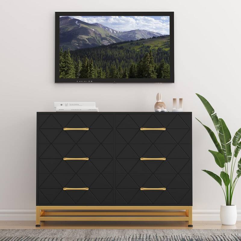 6-Drawer Dresser for Bedroom & Closet