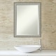 preview thumbnail 97 of 103, Beveled Bathroom Wall Mirror - Elegant Frame