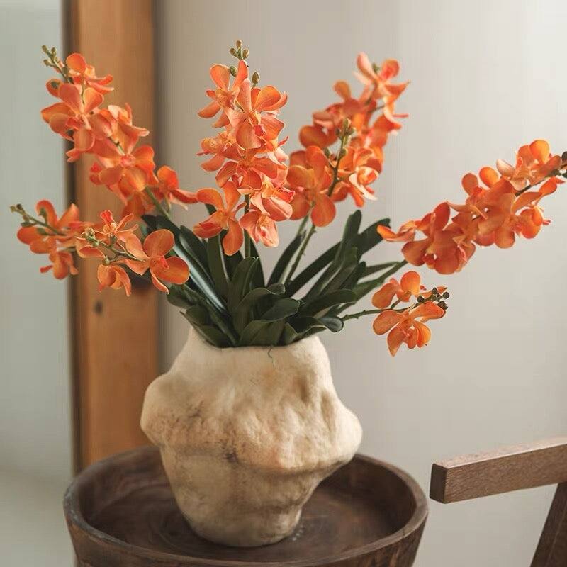 RusticReach Faux Vanda Orchid Stem 24" Tall