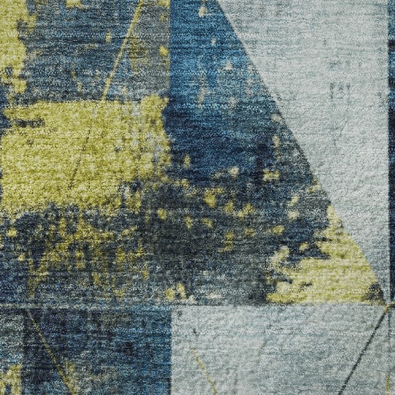 Premium Washable Super Soft Contemporary Mosaic Mayfield Rug