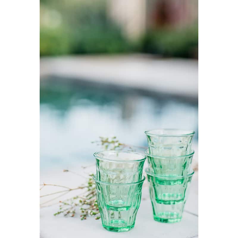 Bistro Glass Green - Set of 6