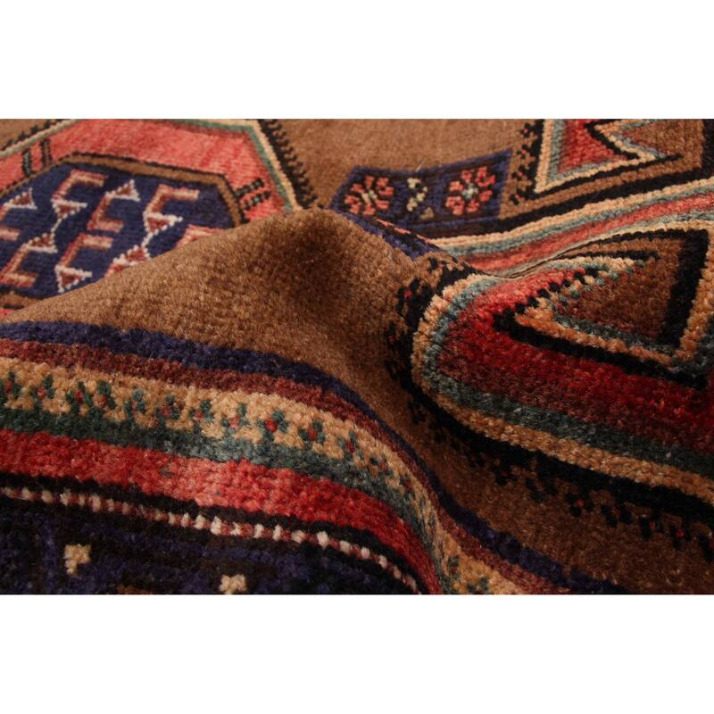 ECARPETGALLERY Hand-knotted Konya Anatolian Brown Wool Rug - 4'1 x 8'11