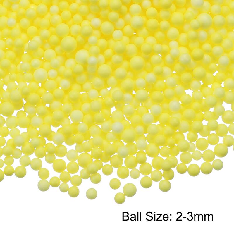 Foam Beads Foam Balls for DIY Craft Decoration, 1 Pack Approx 4000pcs