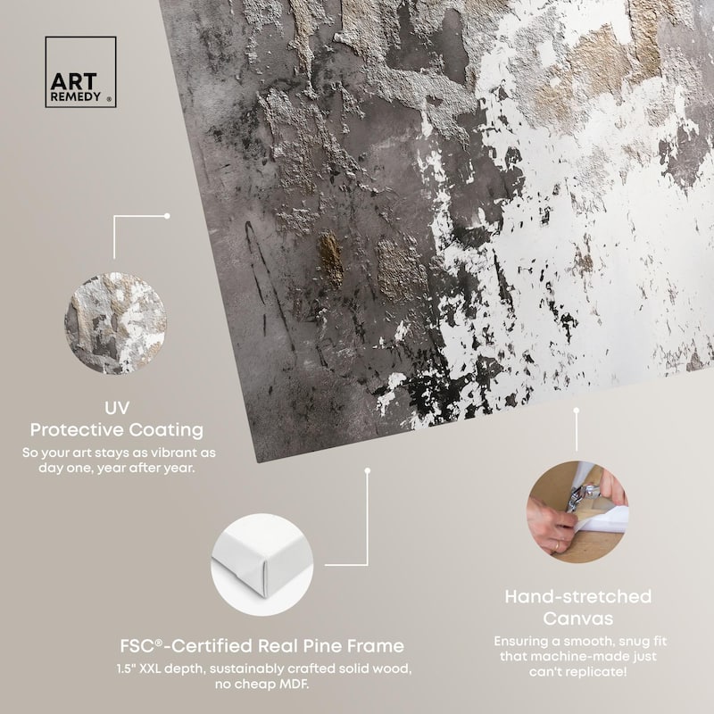 Rusted Echo II Canvas by Art Remedy, Gallery Wrapped