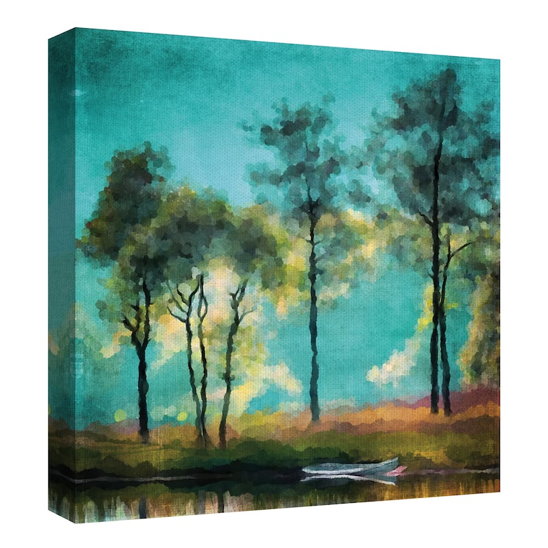 Lakeside by Willowbrook Fine Art Canvas Art Print