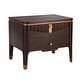 preview thumbnail 8 of 43, Christopher Knight Home- Johnson Wood Nightstand with 2 Storage Drawer