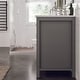 preview thumbnail 6 of 5, Artemis 48" Gray DS Bath Vanity with Carrara Style Man-Made Stone Top - 48