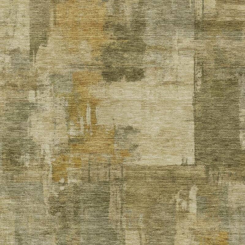 HomeRoots Abstract Transitional Rectangle Outdoor Rug - 3' x 5'