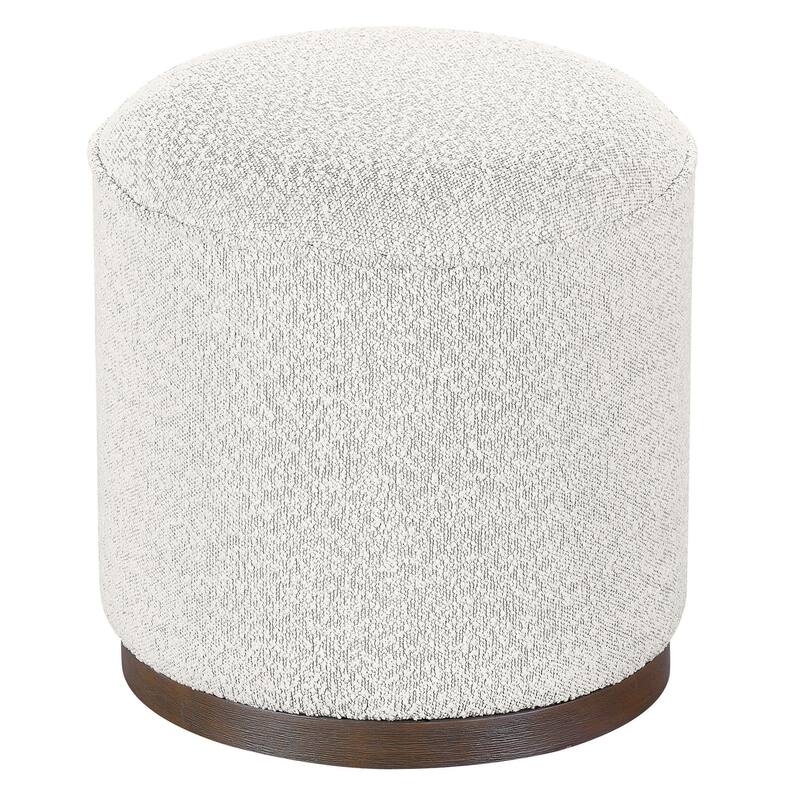 Stone Upholstered Ottoman, Fawn