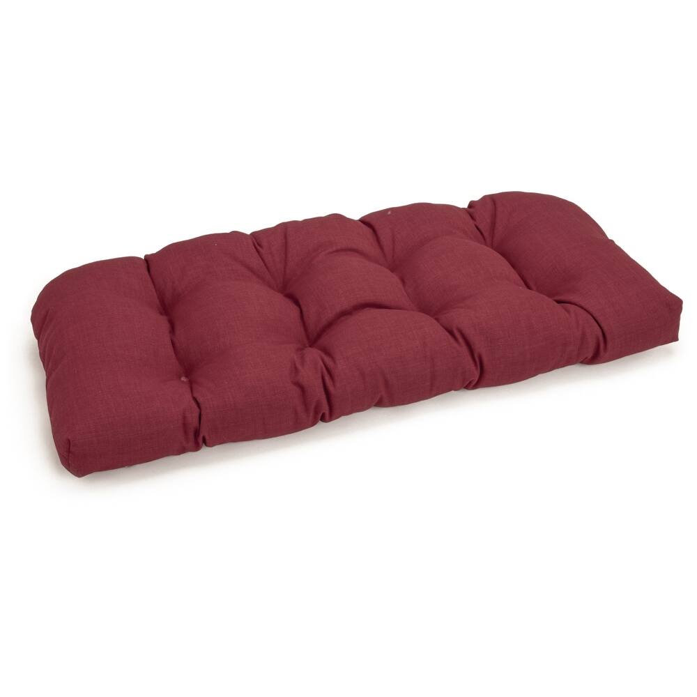 Blazing Needles 42-inch U-shaped Outdoor Bench Cushion