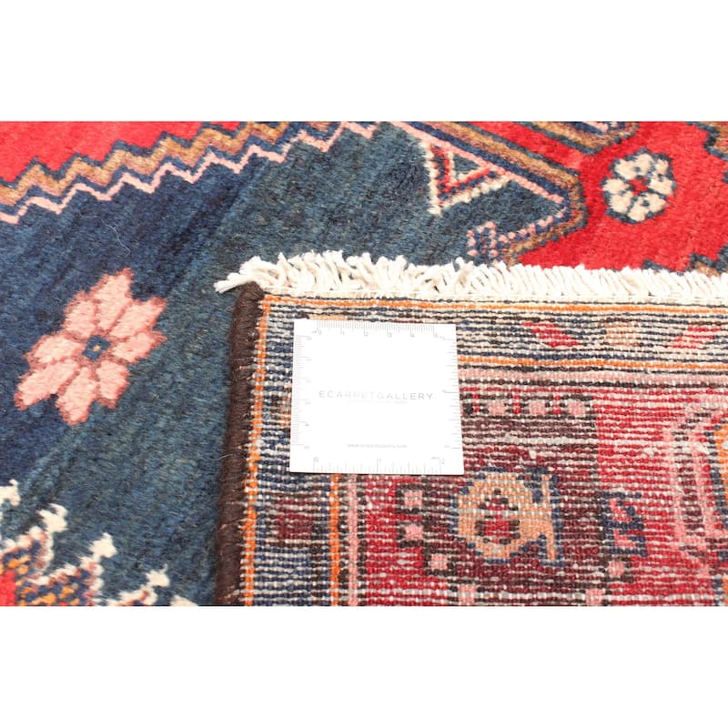 ECARPETGALLERY Hand-knotted Konya Anatolian Red Wool Rug - 3'10 x 7'3