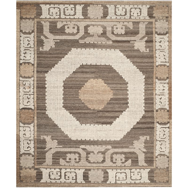 SAFAVIEH Hand-knotted Kenya Vaimi Southwestern Tribal Wool Rug